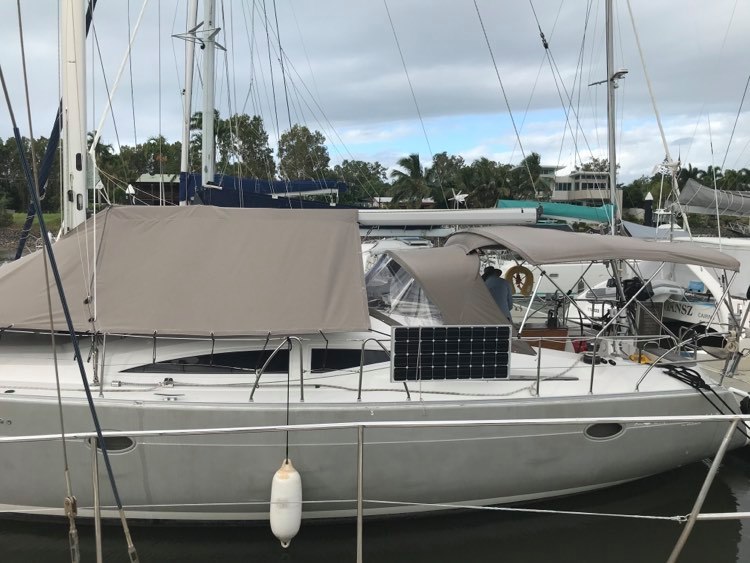 Marine canvas work