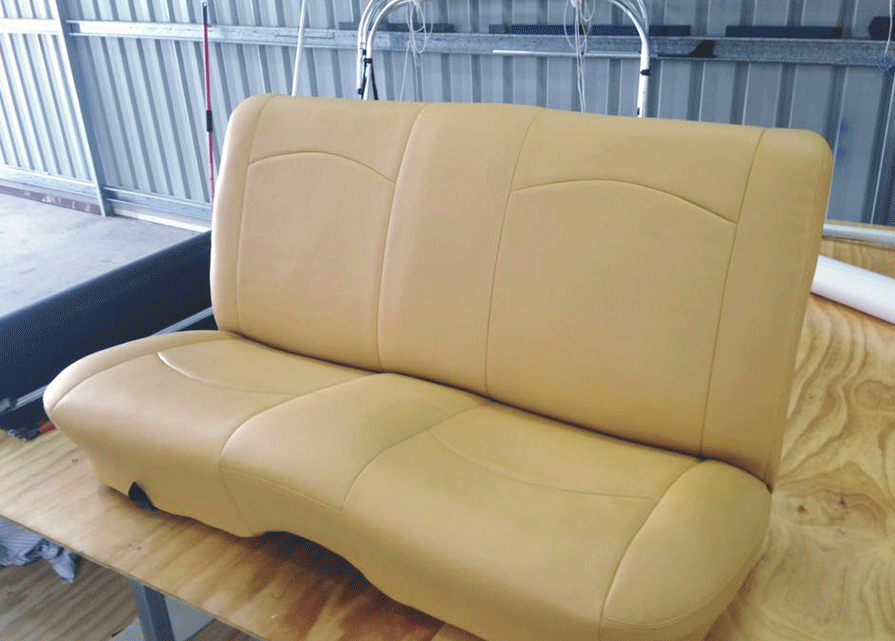 Classic car seat retrim